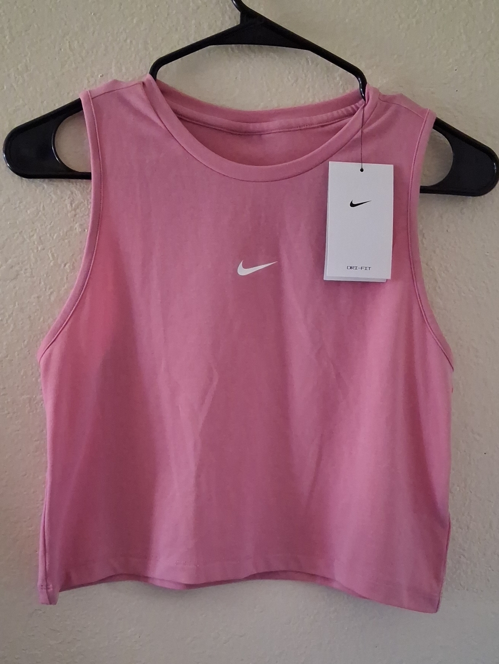 Girls Pink Nike Pro Dri-Fit Tank (NWT) - Picture 2 of 4